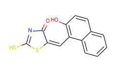 (5e)-5-[(2-hydroxy-1-naphthyl)methylene]-2-mercapto-1,3-thiazol-4(5h)-one