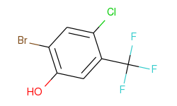 2-bromo-4-chloro-5-(trifluoromethyl)benzenol
