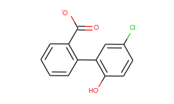5-chloro-2-hydroxyphenylbenzene carboxylate