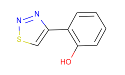 2-(1,2,3-thiadiazol-4-yl)benzenol
