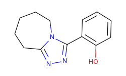 2-(6,7,8,9-tetrahydro-5h-[1,2,4]triazolo[4,3-a]-azepin-3-yl)benzenol