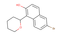 6-bromo-1-(tetrahydropyran-2-yl)naphthalen-2-ol