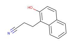3-(2-hydroxy-1-naphthyl)propanenitrile