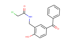 n-(5-benzoyl-2-hydroxy-benzyl)-2-chloro-acetamide