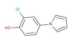2-chloro-4-(1h-pyrrol-1-yl)benzenol