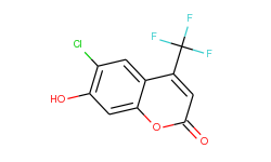 6-chloro-7-hydroxy-4-(trifluoromethyl)coumarin