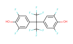 2,2-bis(3,5-difluoro-4-hydroxyphenyl)-hexafluoropropane