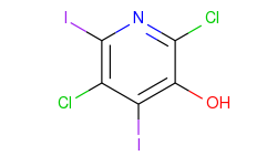 2,5-dichloro-4,6-diiodopyridin-3-ol