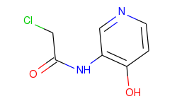 2-chloro-n-(4-hydroxypyridin-3-yl)acetamide