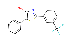 5-phenyl-2-[3-(trifluoromethyl)phenyl]-1,3-thiazol-4-ol