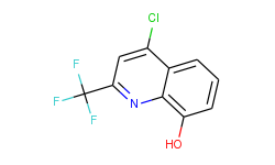 4-chloro-2-(trifluoromethyl)-8-quinolinol