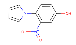 3-nitro-4-(1h-pyrrol-1-yl)benzenol