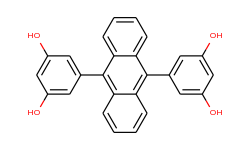 9,10-bis(3,5-dihydroxyphenyl)anthracene