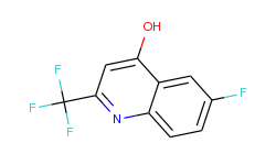 6-fluoro-4-hydroxy-2-(trifluoromethyl)quinoline