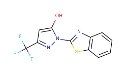 1-(1,3-benzothiazol-2-yl)-3-(trifluoromethyl)-1h-pyrazol-5-ol