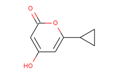 6-cyclopropyl-4-hydroxy-2h-pyran-2-one