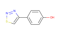 4-(1,2,3-thiadiazol-4-yl)phenol