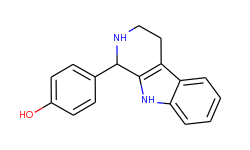4-(2,3,4,9-tetrahydro-1h-beta-carbolin-1-yl)-phenol