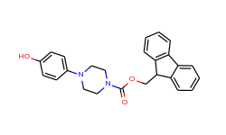 9h-fluoren-9-ylmethyl 4-(4-hydroxyphenyl)-tetrahydro-1(2h)-pyrazinecarboxylate