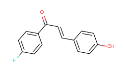 1-(4-fluorophenyl)-3-(4-hydroxyphenyl)-2-propen-1-one