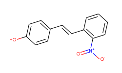 4-[2-(nitrophenyl)ethenyl]phenol
