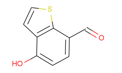 4-hydroxy-benzo[b]thiophene-7-carboxaldehyde