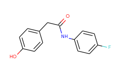 n-(4-fluorophenyl)-2-(4-hydroxyphenyl)acetamide
