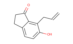 7-allyl-6-hydroxy-1-indanone