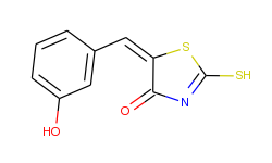 (5e)-5-(3-hydroxybenzylidene)-2-mercapto-1,3-thiazol-4(5h)-one