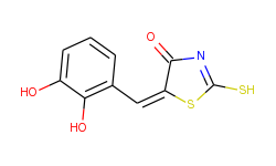 (5e)-5-(2,3-dihydroxybenzylidene)-2-mercapto-1,3-thiazol-4(5h)-one
