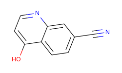 4-hydroxyquinoline-7-carbonitrile