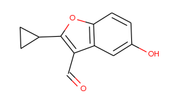 2-cyclopropyl-5-hydroxy-1-benzofuran-3-carbaldehyde