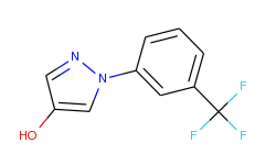 1-[3-(trifluoromethyl)phenyl]-1h-pyrazol-4-ol