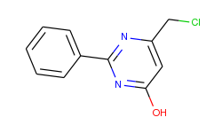 6-(chloromethyl)-2-phenylpyrimidin-4-ol
