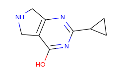 2-cyclopropyl-6,7-dihydro-5h-pyrrolo-[3,4-d]pyrimidin-4-ol