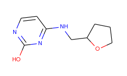 4-[(tetrahydro-2-furanylmethyl)amino]-2-pyrimidinol