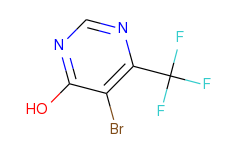 5-bromo-6-(trifluoromethyl)-4-pyrimidinol