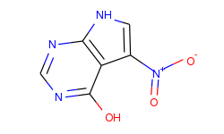5-nitro-7h-pyrrolo[2,3-d]pyrimidin-4-ol