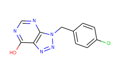 3-(4-chlorobenzyl)-3h-[1,2,3]triazolo-[4,5-d]pyrimidin-7-ol
