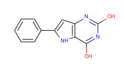 6-phenyl-5h-pyrrolo[3,2-d]pyrimidine-2,4-diol