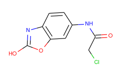2-chloro-n-(2-hydroxy-benzooxazol-6-yl)-acetamide