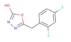 5-[(2,4-difluorophenyl)methyl]-1,3,4-oxadiazol-2-ol