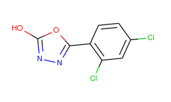 5-(2,4-dichlorophenyl)-1,3,4-oxadiazol-2-ol