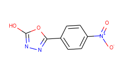 5-(4-nitrophenyl)-1,3,4-oxadiazol-2-ol