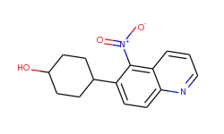 4-(5-nitroquinolin-6-yl)cyclohexanol