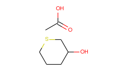 2H-Thiopyran-3-ol, tetrahydro-, acetate