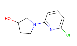 1-(6-chloro-2-pyridinyl)-3-pyrrolidinol