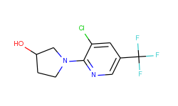 1-[3-chloro-5-(trifluoromethyl)-2-pyridinyl]-3-pyrrolidinol