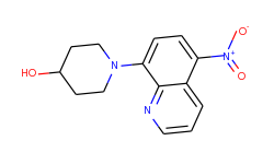 1-(5-nitroquinolin-8-yl)piperidin-4-ol
