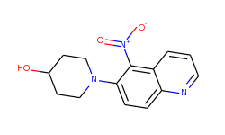 1-(5-nitroquinolin-6-yl)piperidin-4-ol